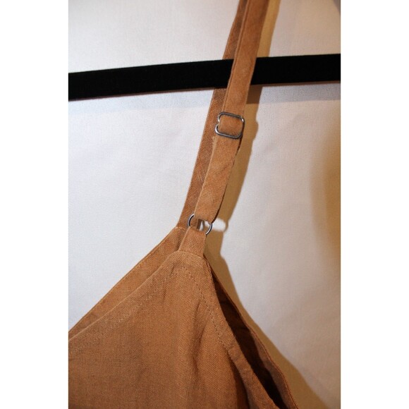 MATE THE LABEL BROWN WOMEN'S‎ MAXI LINEN DRESS SZ S NWT $148 - Picture 7 of 8